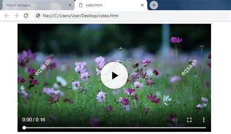 How to watch local video in a browser without a player - Eqsash