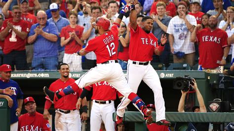 How to watch rangers game. Rangers top hitters in 2023. Marcus Semien, the team’s best hitter this season, is batting .276 with a .348 OBP, 29 home runs, 122 runs scored, and 100 RBI, also including 14 stolen bases. So ... 