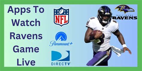 How to watch ravens game today. Things To Know About How to watch ravens game today. 