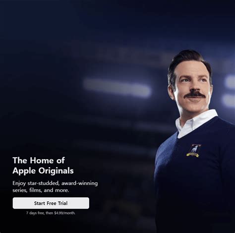 How to watch ted lasso without apple tv+. Jan 25, 2024 · Apple TV+ is a streaming service that features popular TV shows and movies. Its library has a range of genres, from drama and comedy to science fiction and children's programming. You can easily sign for a free seven-day trial, but after that, the service costs $9.99 a month. One defining feature of Apple’s streaming service is that it … 