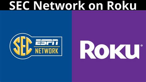 How to watch the sec network. Launch the SEC Network channel: From your Roku home screen, navigate to the SEC Network channel using your Roku remote. Highlight the channel and press the OK button to launch it. Note the activation code: Once the SEC Network channel loads, you’ll see an activation screen with a unique activation code. 