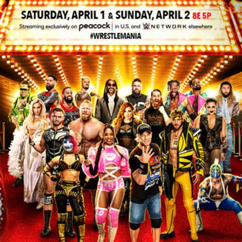 How to watch wrestlemania. After WrestleMania took place in front of a crowd, WWE's pay-per-views are back to the audience-less ThunderDome, which currently resides in Tampa, Florida's Yuengling Center. It starts at 4 p.m ... 