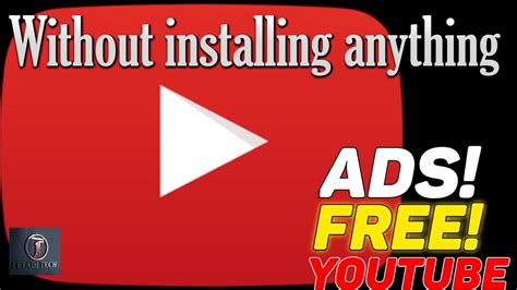 How to watch youtube without ads. Jun 12, 2020 · Yes, you read that right. You can bypass ads from YouTube without even using an ad-blocker with this trick. Though we don’t recommend using it extensively, here is how you can try it out before YouTube finds a potential fix to the trick. All you have to do is add a dot (.) after the YouTube URL. For instance, if a typical URL looks like this ... 