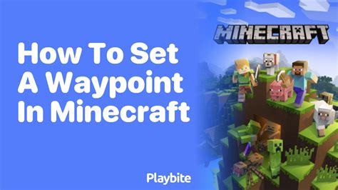 How to waypoint in minecraft