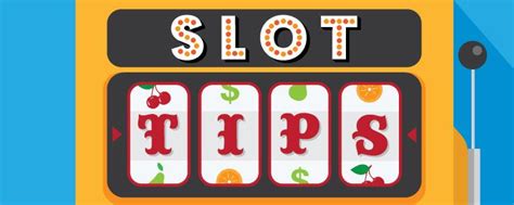 casino slot machines tips