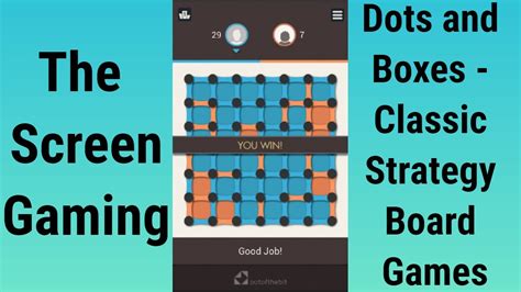 How to win dots and boxes on game pigeon. Two players, Alice and Bob, start from a (rectangular) array of vertices (dots) and take turns to add edges horizontally or vertically. The player who completes the fourth side of a unit square (box) earns one point and takes another turn. The game ends when there is no more box can be completed. Whoever has more boxes is the winner (optimization). 