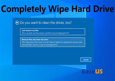 How to wipe a hard drive windows 11.  This In this comprehensive guide, we'll show...