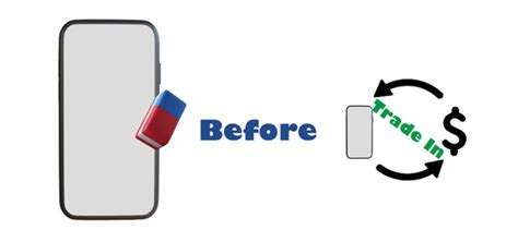 How to wipe phone for trade in