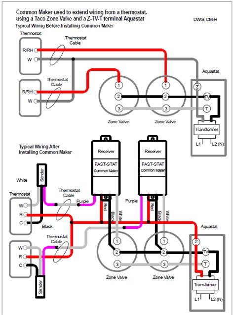 Zone valve taco power heating water hot doityourself rewire were if modifiedValve zone honeywell motorised valves diagramweb controls hydronic instructions How to wire a system circulator to a taco zone valve control (zvcWiring zone taco diagram valve instructions heating relay nest guide installation switching inspectapedia wire valves three .... 