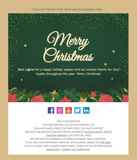 How to wish Merry Christmas in business emails