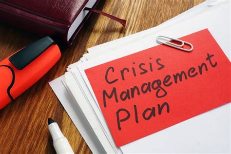 How to work in crisis management