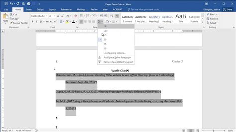 How to work in word