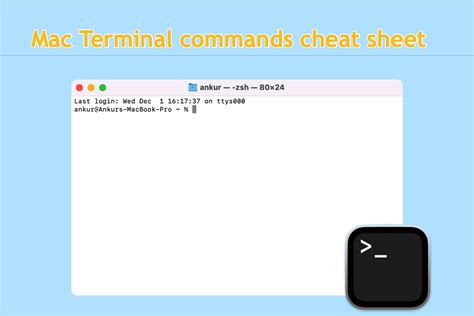 How to work with terminal in mac