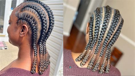 How to wrap feed in braids