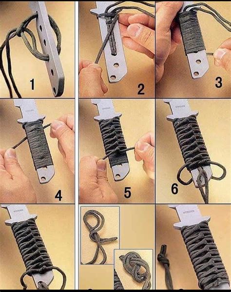 How to wrap something in paracord