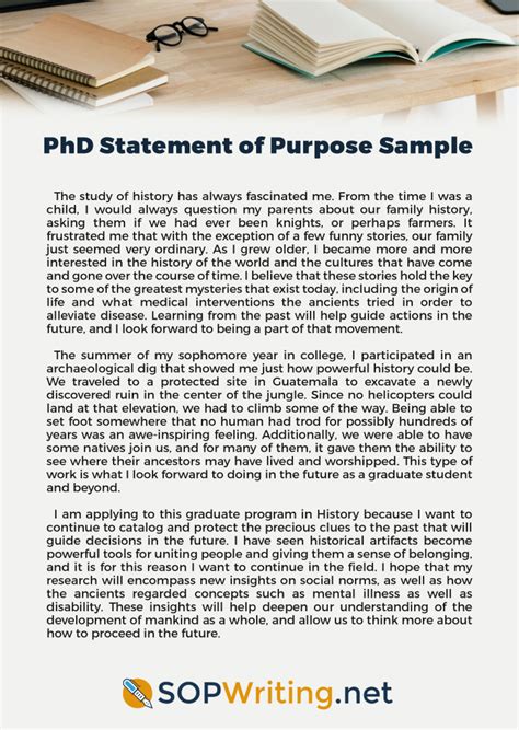 How to write a Statement of Purpose (SOP) for PhD Courses