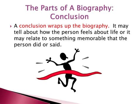 How to write a biography conclusion