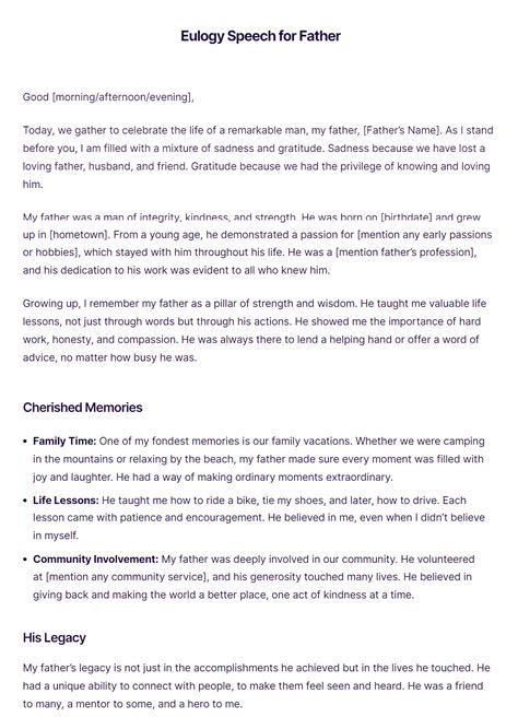 How to write a eulogy.  Plus, we have some great funeral speech examples...