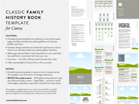 How to write a family history book template bdastrategy