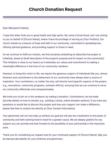 How to write a letter to a church asking for help.  These Tips for Modern Church Fundrai...