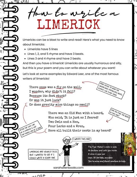 How to write a limerick.  Follow the steps to write your own limerick with a Diese Lim...