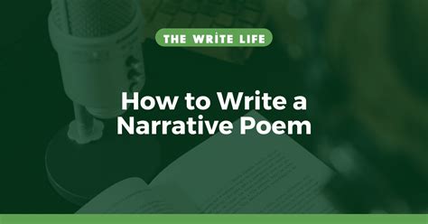 How to write a narrative poem