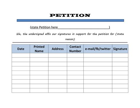 How to write a petition for road repair. .  ...