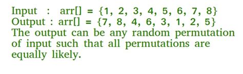 How to write a prioritized left-shuffle algorithm in O (n)?