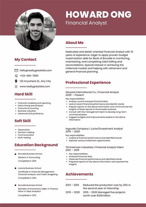 How to write a resume Canva