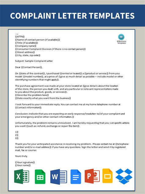 How to write a strongly worded letter of complaint template.  It should present a prec...