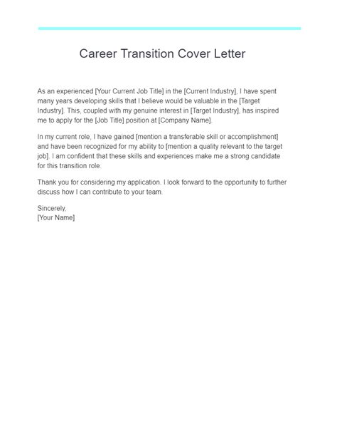 How to write a transition letter.  Level up your job application strateg...