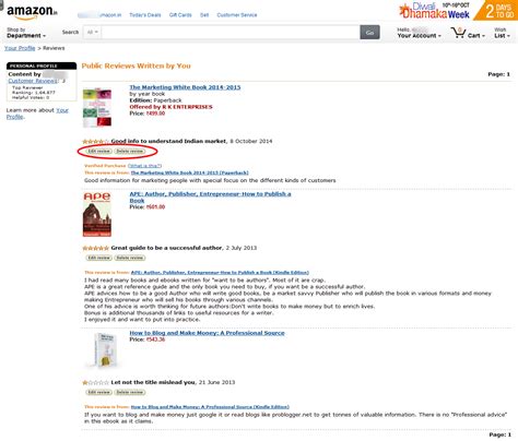How to write and edit Amazon reviews, and find or delete your …