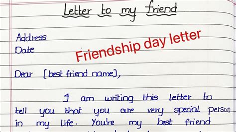 How to write letter to friend.  Letter to a Friend about Celebrating Saraswa...