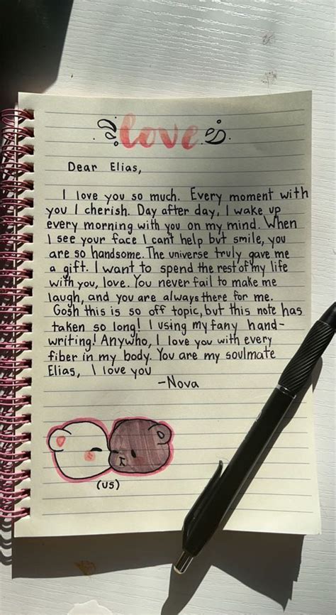 How to write love notes