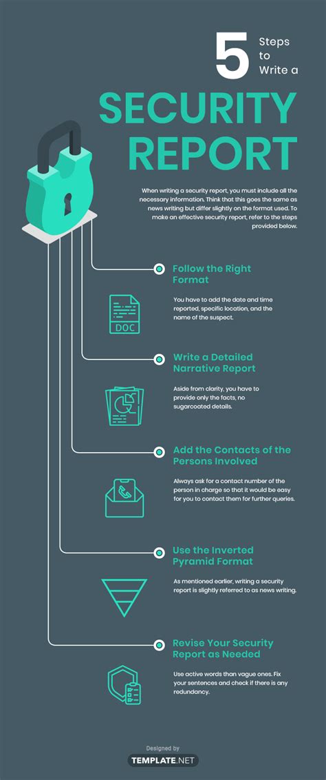 How to write security report sample.  In this step-by-step guide, you’ll learn how...
