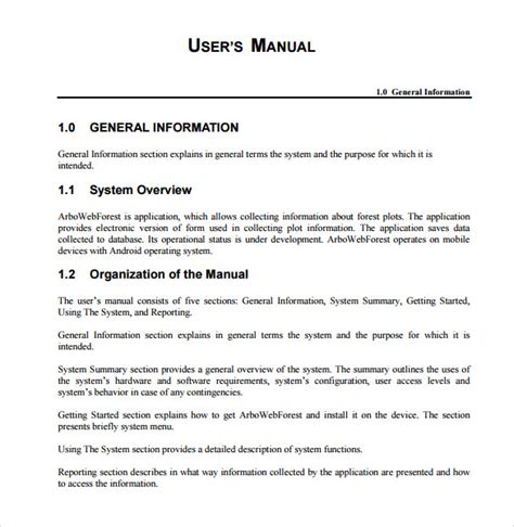 How to write user manual example. - Die pflanzen und thiere des tropischen america.
