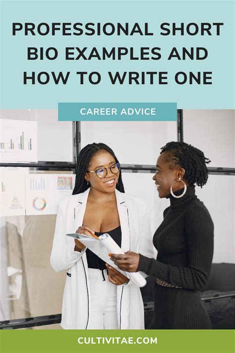 How to write your own bio examples