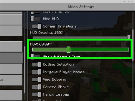How to zoom in on minecraft pc