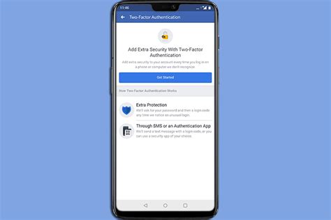 How two-factor authentication works on Facebook Facebook .