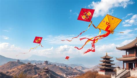 How were kites used in ancient china