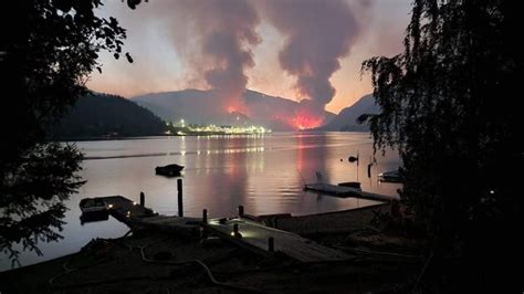 How wildfire in British Columbia’s Shuswap is fanning political flames