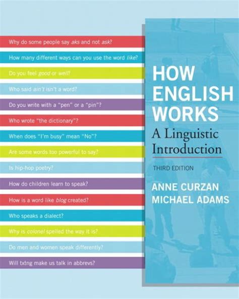 Read How English Works A Linguistic Introduction By Anne Curzan