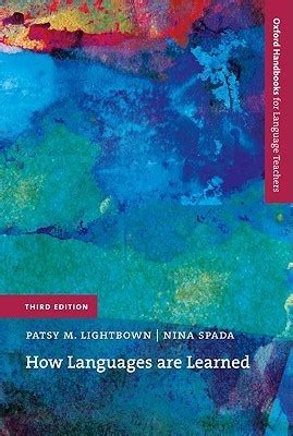 Read How Languages Are Learned By Patsy M Lightbown