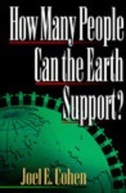 Full Download How Many People Can The Earth Support By Joel E Cohen