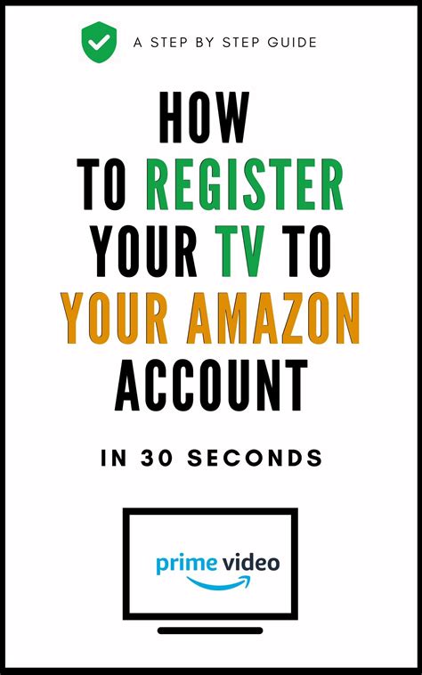 Read Online How To Register Tv Device To My Account A Complete Step By Step Guide On How To Register My Tv To My Amazon Account With Actual Screenshots User Guides Book 10 By Ultimate Guides