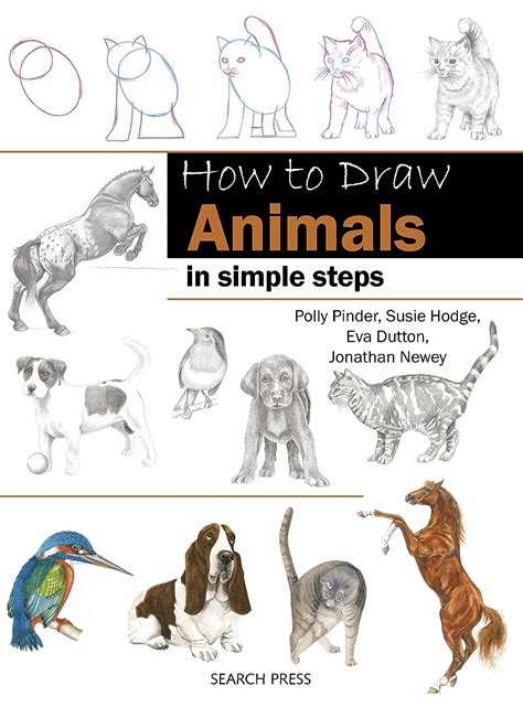 Full Download How To Draw Animals In Simple Steps By Polly Pinder