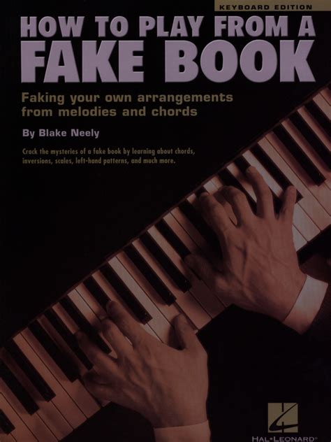 Read How To Play From A Fake Book By Blake Neely