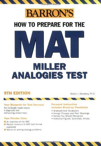 Download How To Prepare For The Mat Miller Analogies Test By Robert J Sternberg