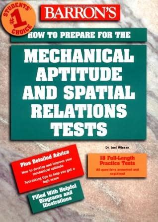 Read Online How To Prepare For The Mechanical Aptitude And Spatial Relations Tests By Joel Wiesen
