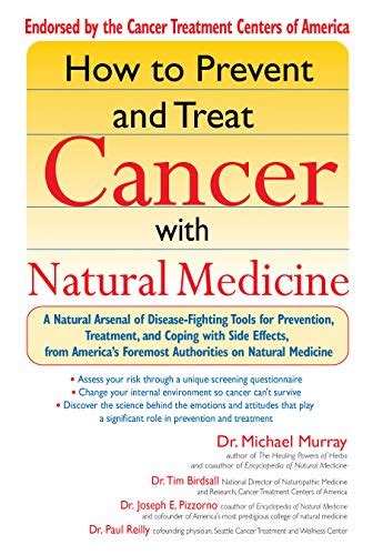Read Online How To Prevent And Treat Cancer With Natural Medicine By Michael T Murray